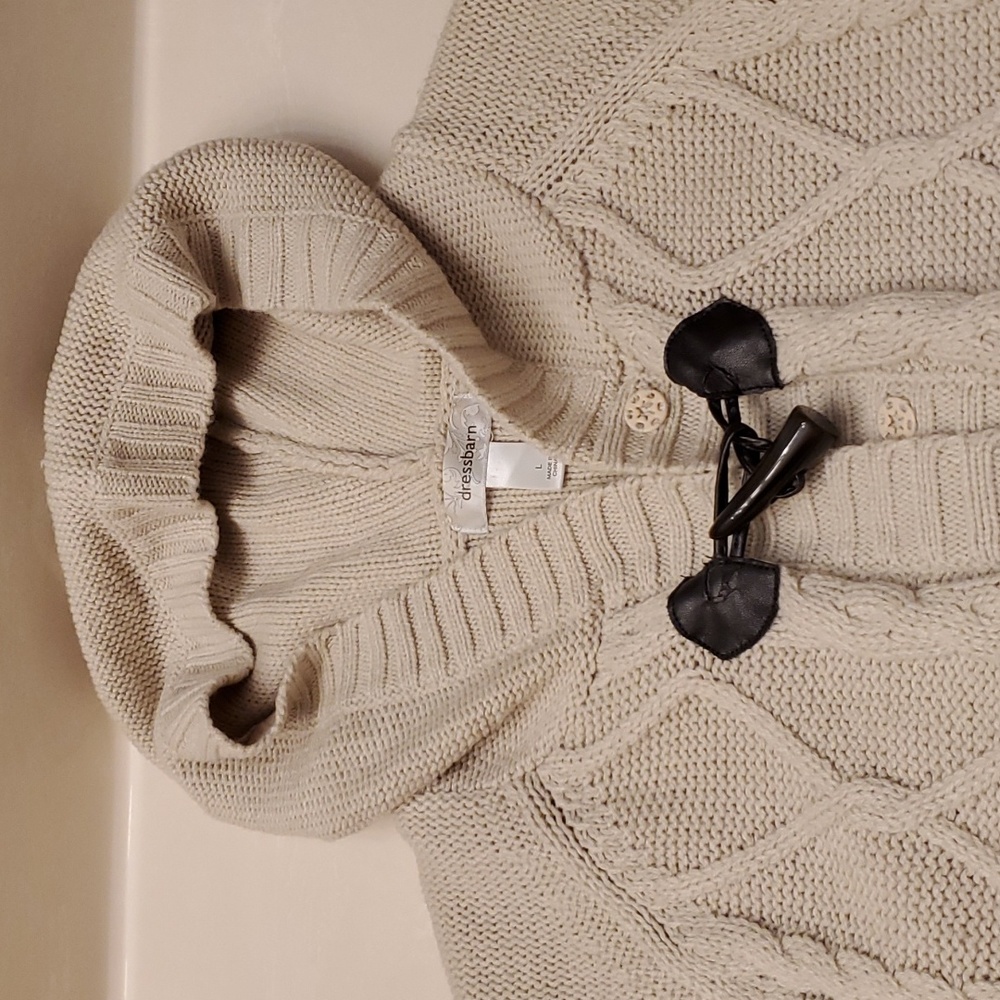 Dressbarn Hooded Cardigan - Picture 3 of 8